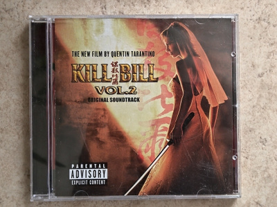 Kill Bill vol. 2. orginal soundtrack, CD.