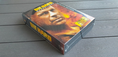 DVD: Die Hard Quadrilogy - Definitive Ed., 4 Leffaa - 8xDVD