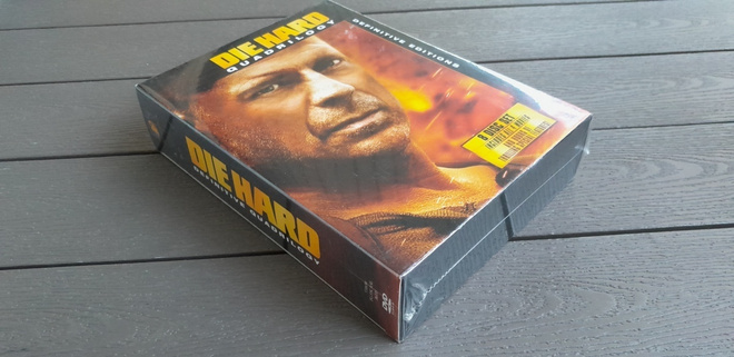 DVD: Die Hard Quadrilogy - Definitive Ed., 4 Leffaa - 8xDVD