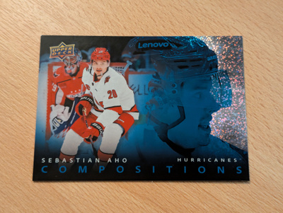 2025-26 Upper Deck Sebastian Aho Compositions Speckle