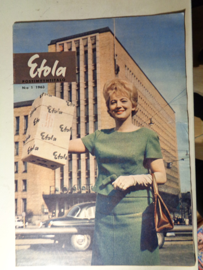 Etola - Postimyyntiluettelo Nro 1/1963 (25.11)