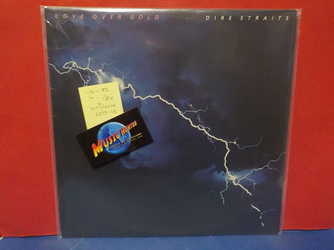 DIRE STRAITS - LOVE OVER GOLD M-/EX UK -82 PRESS LP