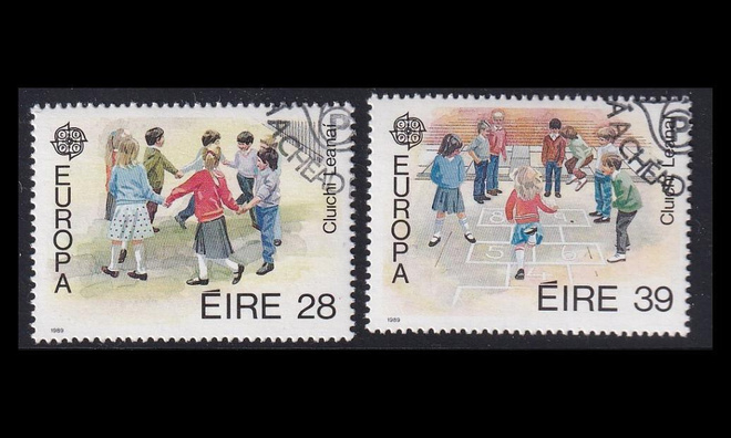 Irlanti 679-80 o Europa lasten leikit (1989)