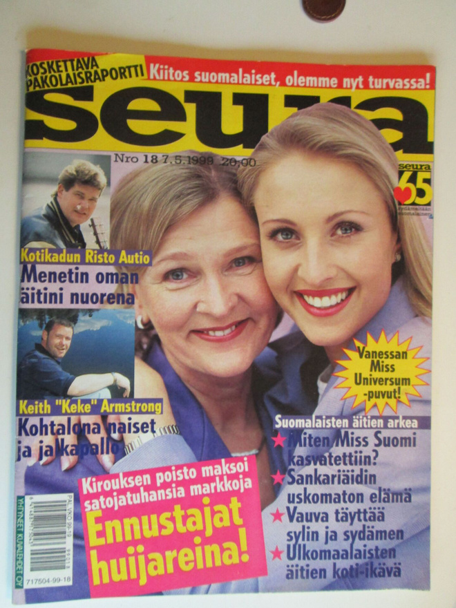 SEURA LEHTI 18 / 1999 SISÄLLYSLUETTELO KUVA 2 ja 3