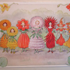 KULKEMATON ELSA BESKOW PIKKU LASSI PUUTARHASSA 1923 UP - pikkukuva 1