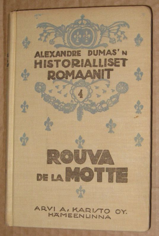 ^o^ Alexandre Dumas : Rouva de la Motte (1928)