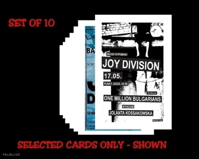 JOY DIVISION -- postikorttisetti   (Upea Lahja !!) #3