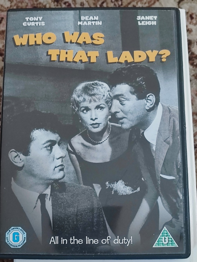 Who Was That Lady? Tony Curtis Dean Martin Janet Leigh