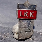 CCCR/Latvian pinssi, emalinen, Halkaisija - 25mm. - pikkukuva 5