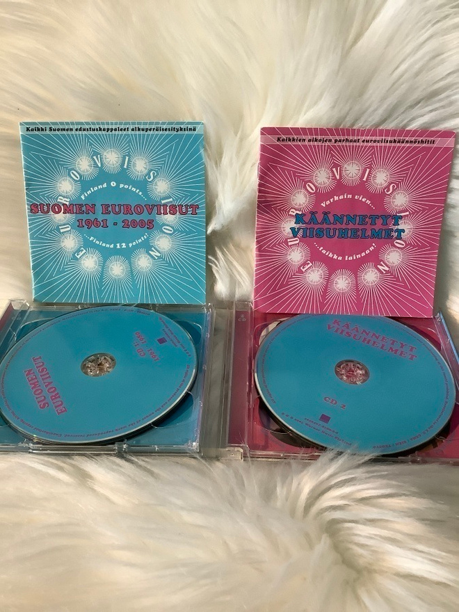 SUOMEN EUROVIISUT 1961-2005 & KÄÄNNETYT VIISUHELMET (2 X 2CD