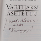Jaakko Romu : Vartijaksi asetettu (signeerattu) - pikkukuva 3