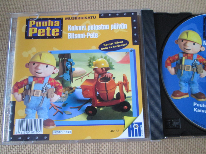Puuha Pete musiikkisatu äänikirja CD