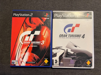 Gran Turismo 3 A-Spec & Gran Turismo 4 PS2