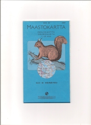 Maastokartta 1:20 000 Heinävesi
