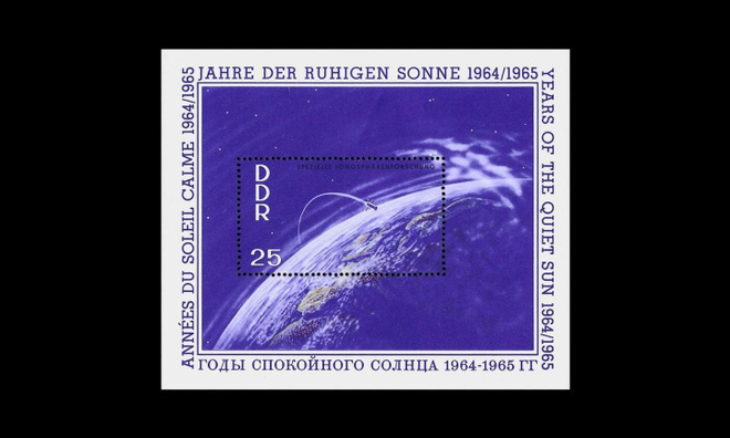 DDR 1081BL20 ** Hiljaisen auringon vuosi (1964)