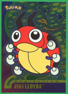 Pokémon 2001 Topps Ledyba Foil
