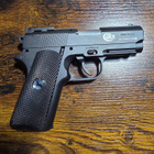 Colt 1911 Gold Cup -tyylinen 4,5mm CO2 ilmapistooli - pikkukuva 3