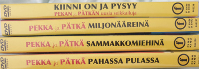 Pekka ja Pätkä 4DVD