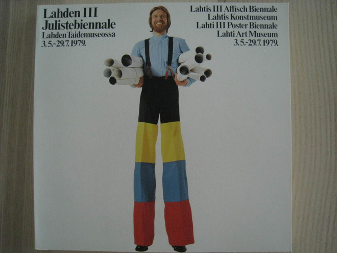  Lahden III julistebiennale 1979  näyttelyluettelo Lahti