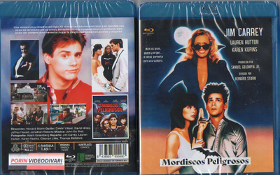 once bitten (7 243) UUSI -sp- BLU-RAY jim carrey 1985