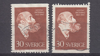 Ruotsi 1960 Fa 515 Bo+Bn Gustaf Fröding