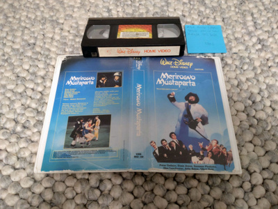 Merirosvo Mustaparta-VHS (FIx, Walt Disney Home Video, 1968)