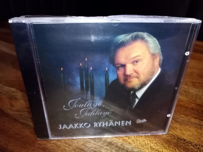 CD JAAKKO RYHÄNEN :  Jouluyö Juhlayö (UUSI) SIS POSTIKULU