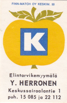 Y. Herronen, Keskussairaalantie 1    b598