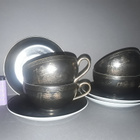 Gheisha kasvoSinetti kupit x 4 . Harvinaiset. Rare - pikkukuva 3