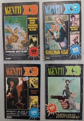 Agentti X 9, Modesty; 1983 4 kpl