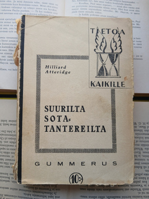 Hilliard Atteridge - Suurilta sotatantereilta (nid.)