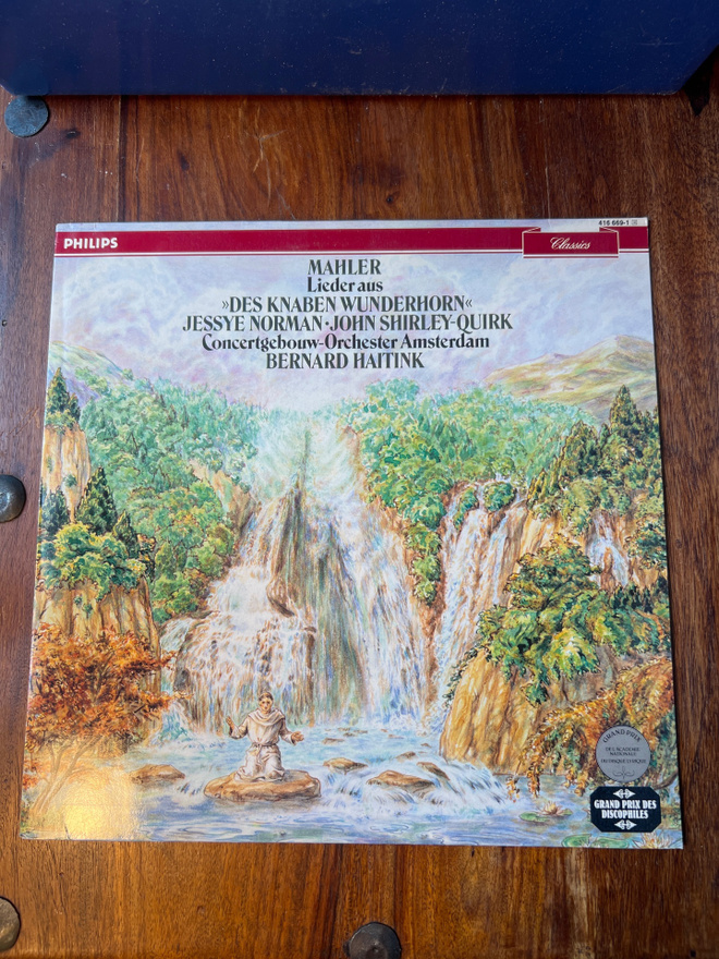 Mahler - Des Knaben Wunderhorn lp