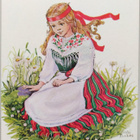 kortti ** Kansallis- tai muinaispuku - erilaisia - pikkukuva 2