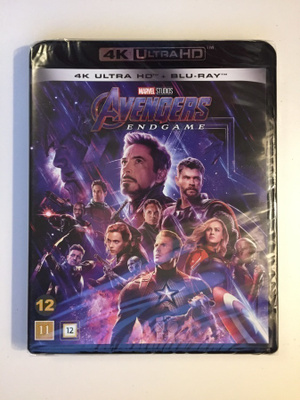 Avengers Endgame (4K Ultra HD + Blu-ray) 2019 (UUSI)