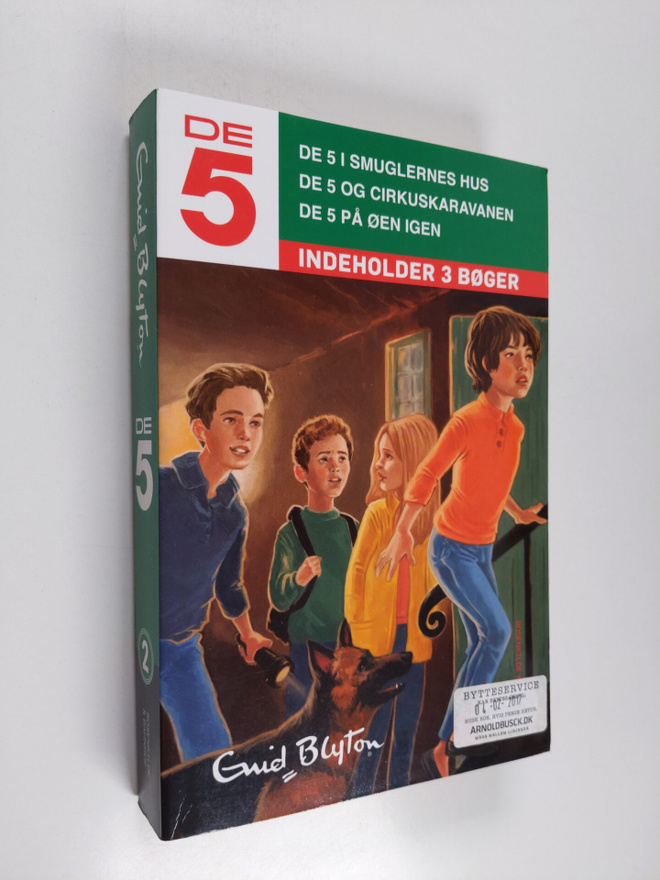 Enid Blyton : De 5 : De 5 i smuglernes hus ; De 5 og cirk...