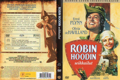 robin hoodin seikkailut (41 110) k -FI- DVD suomik. (2) erro