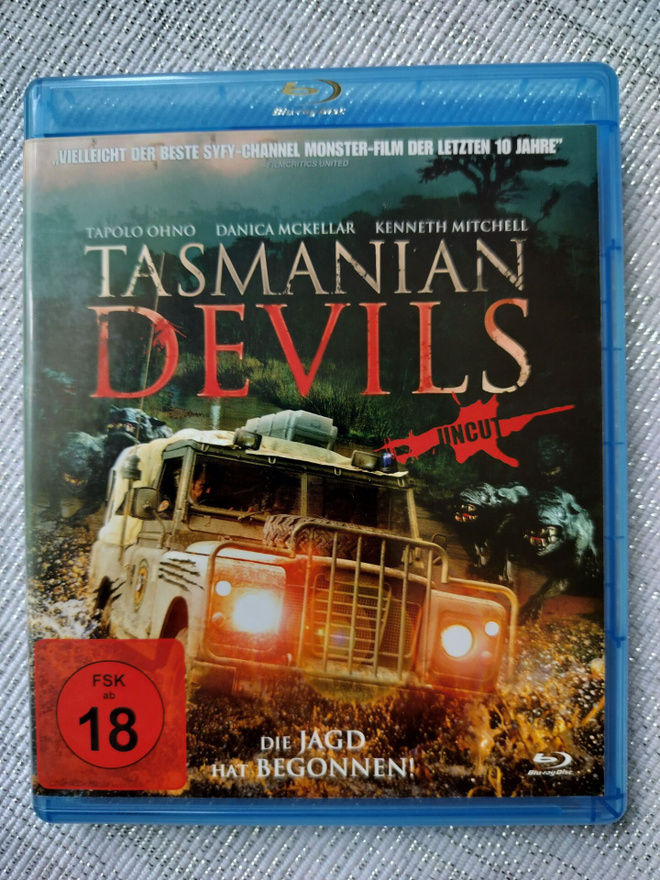 Tasmanian devils (2013) blu-ray