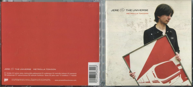 JERE & THE UNIVERSE . CD-LEVY . METROLLA TOKIOON