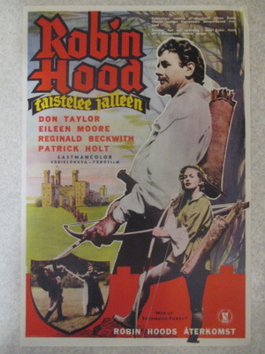 Robin Hood taistelee jälleen (1954) - vanha elokuvajuliste