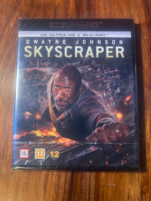 Skycraper 4k Ultra Hd -+ Blu-ray uusi