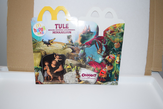 Mcdonalds's Happy meal laatikko groodit