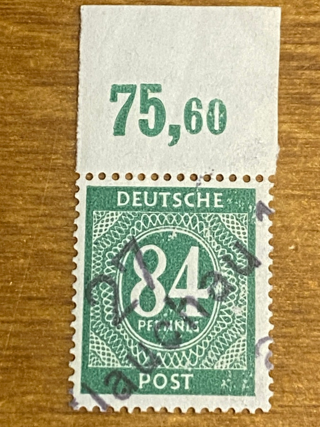 SAKSA 1948 NEUVOSTOLIITTO SEKTORI MERKKI**