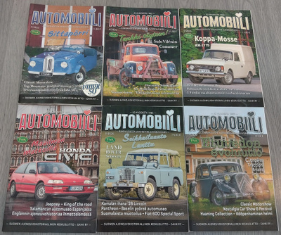 Automobiili SAHK museoautolehdet 03-05/2025 ja 01-03/2026 6x