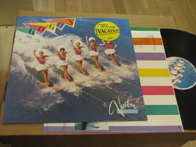 Go-go's Vacation lp Hollanti 1982 Belinda Carlisle
