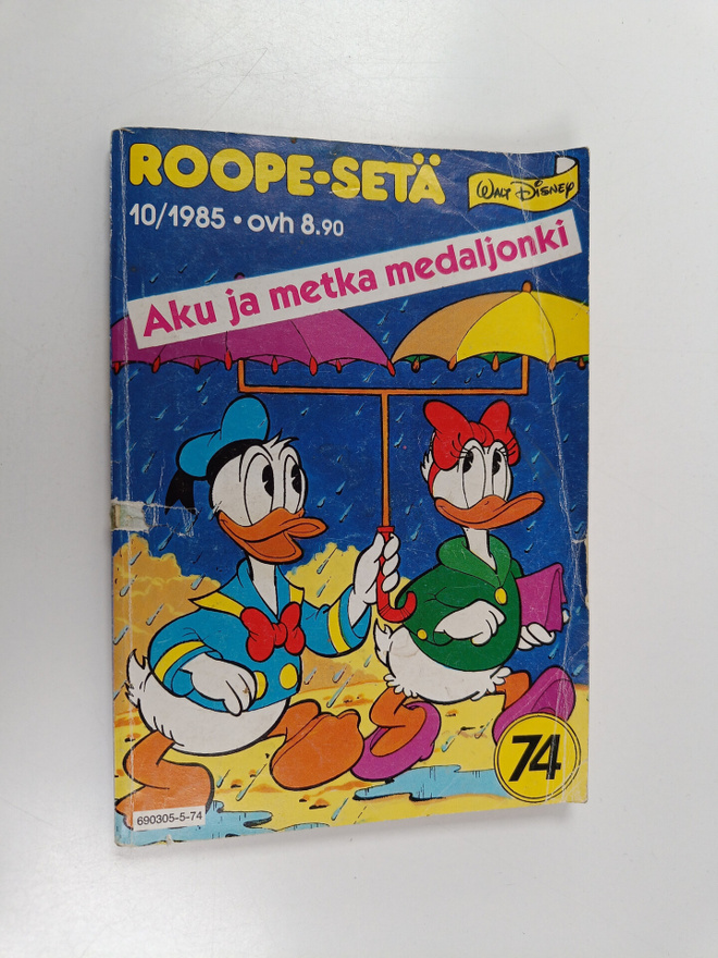 Walt Disney : Roope-setä 10/1985