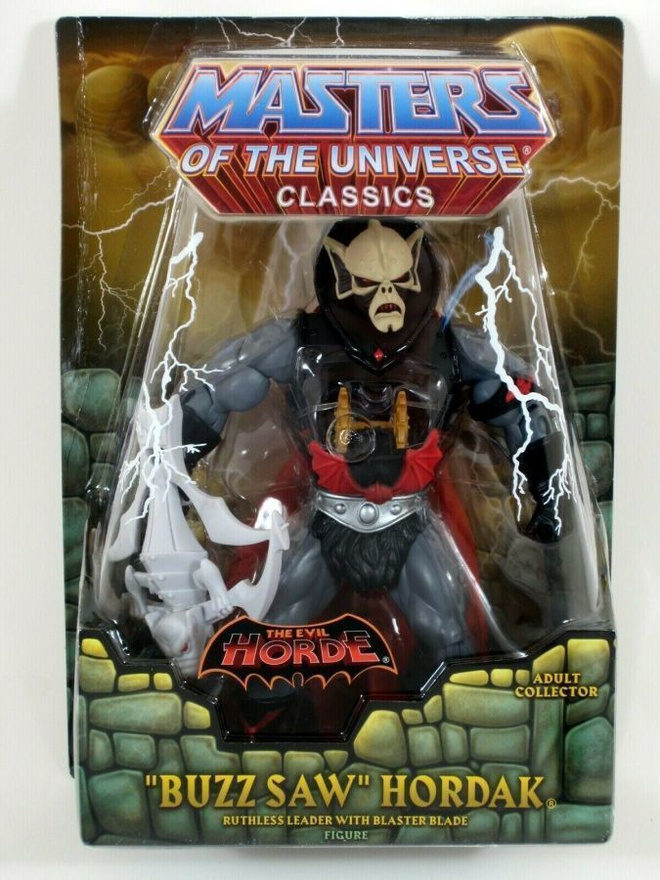 HEMAN MOTU CLASSICS - BUZZSAW HORDAK  - HEAD HUNTER STORE.