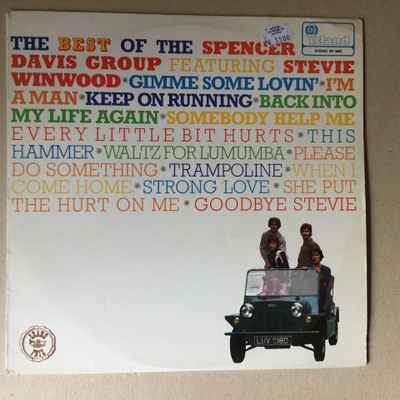 Best of The Spencer Davis Group Featuring Stevie Winwood LP