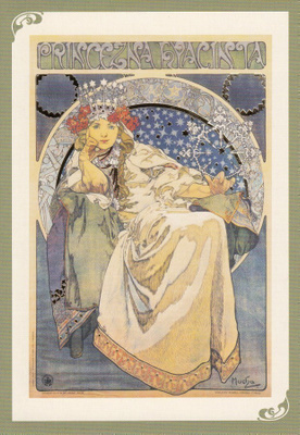 Alphonse Mucha: Prinsessa Hyasinta