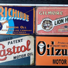 Motor Oil kylttejä 4 kpl koko 30 x 20 cm mm. Castrol - pikkukuva 1
