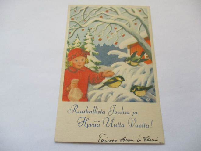 Forsström Rauhallista Joulua KB 356/10 - 1954